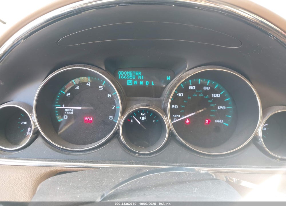2014 BUICK ENCLAVE VIN: 5GAKRBKD1EJ277849