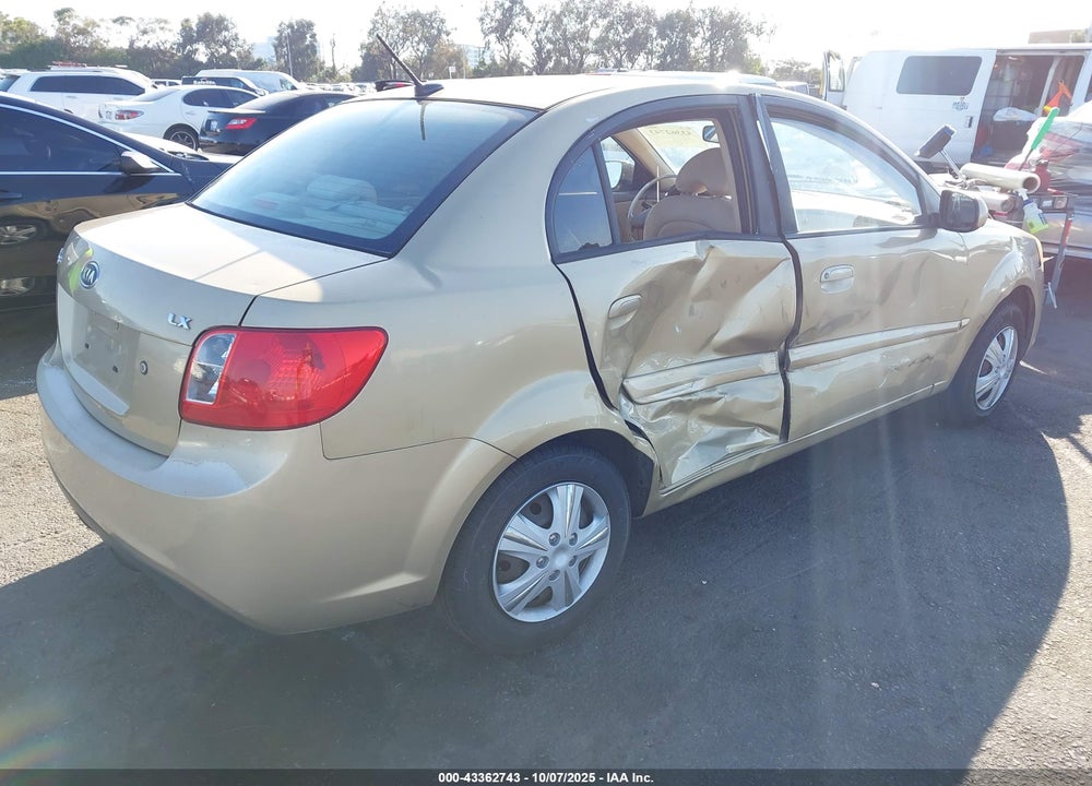 2011 KIA RIO LX VIN: KNADH4A31B6916824