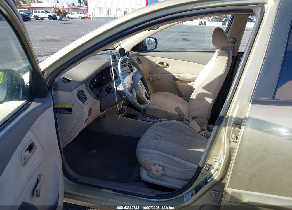 2011 KIA RIO LX VIN: KNADH4A31B6916824