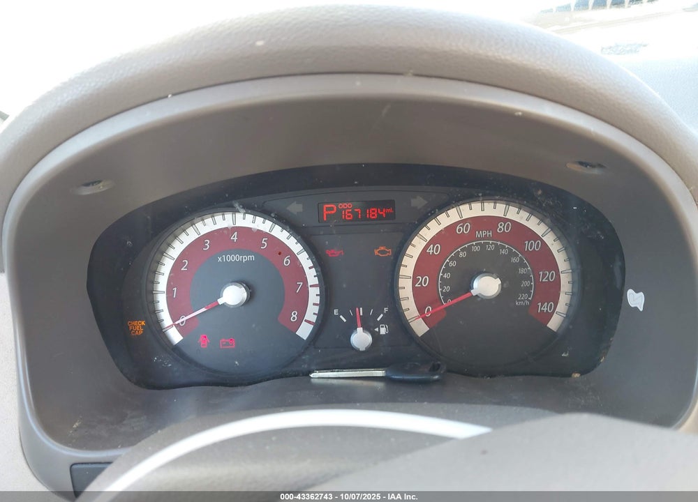 2011 KIA RIO LX VIN: KNADH4A31B6916824