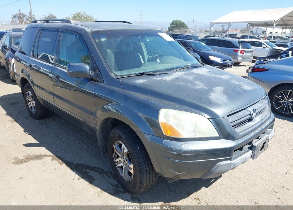 2004 HONDA PILOT EX-L VIN: 2HKYF18724H580157