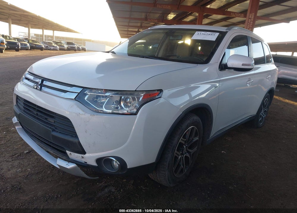 2015 MITSUBISHI OUTLANDER GT VIN: JA4JZ4AX8FZ006656