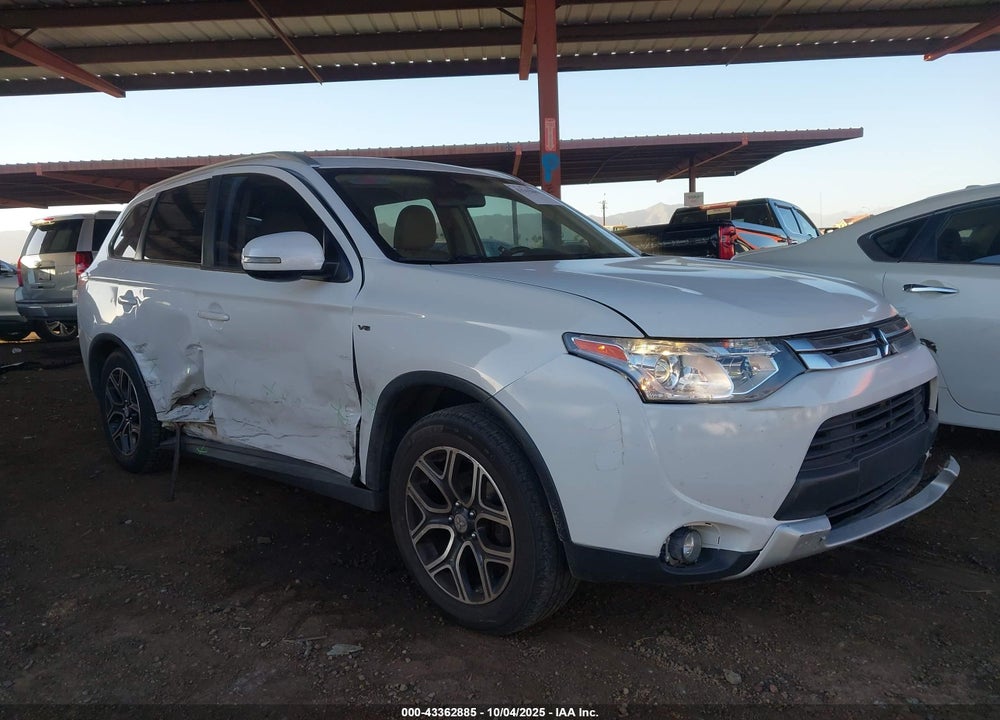 2015 MITSUBISHI OUTLANDER GT VIN: JA4JZ4AX8FZ006656