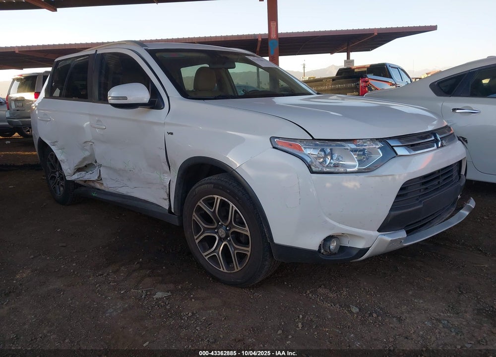 2015 MITSUBISHI OUTLANDER GT VIN: JA4JZ4AX8FZ006656