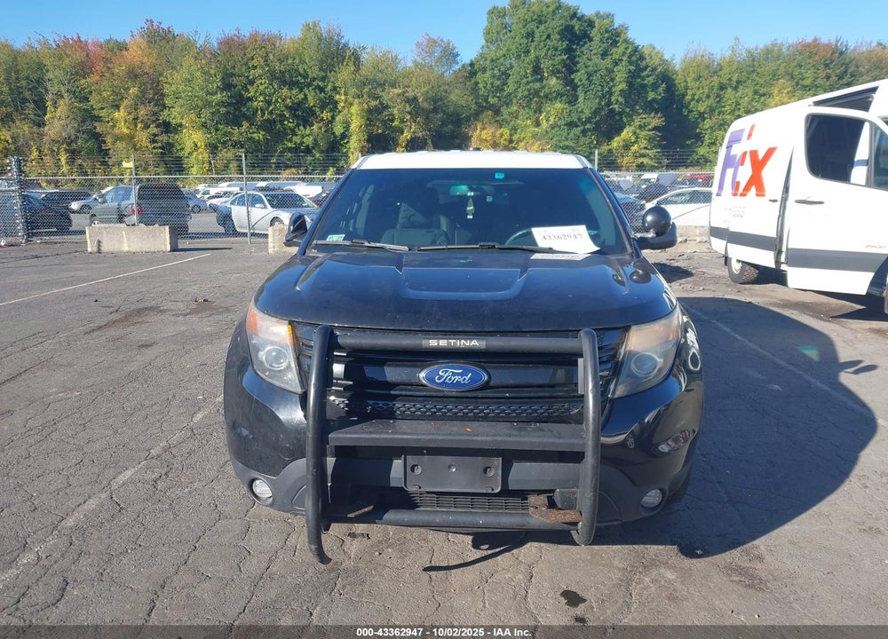 2015 FORD POLICE INTERCEPTOR UTILITY VIN: 1FM5K8AR4FGC41843