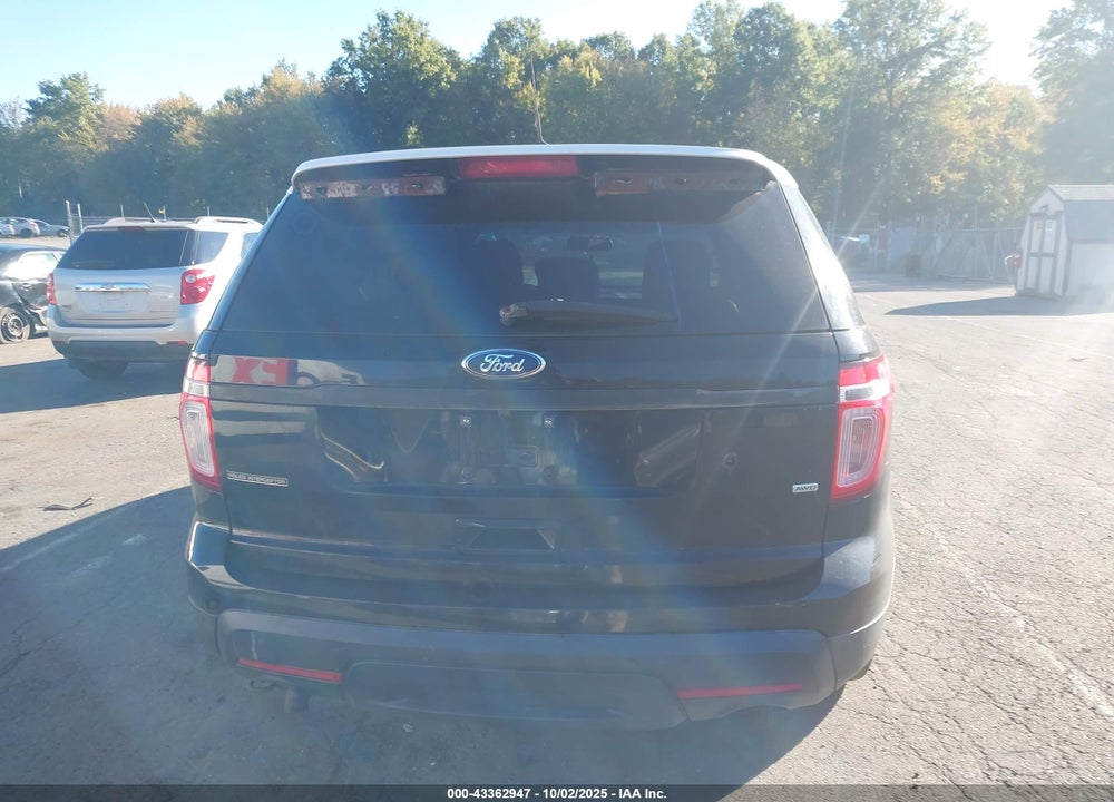 2015 FORD POLICE INTERCEPTOR UTILITY VIN: 1FM5K8AR4FGC41843