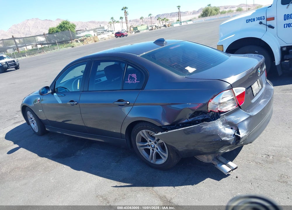 2008 BMW 3 SERIES VIN: WBAVC93558K044856