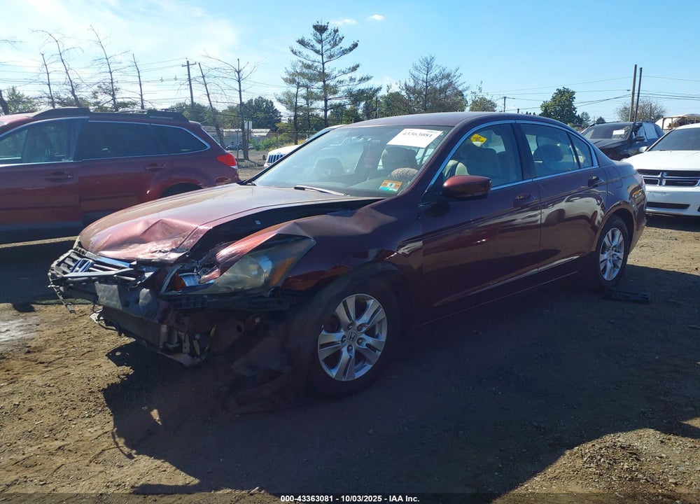 2009 HONDA ACCORD 2.4 LX-P VIN: 1HGCP26469A063787