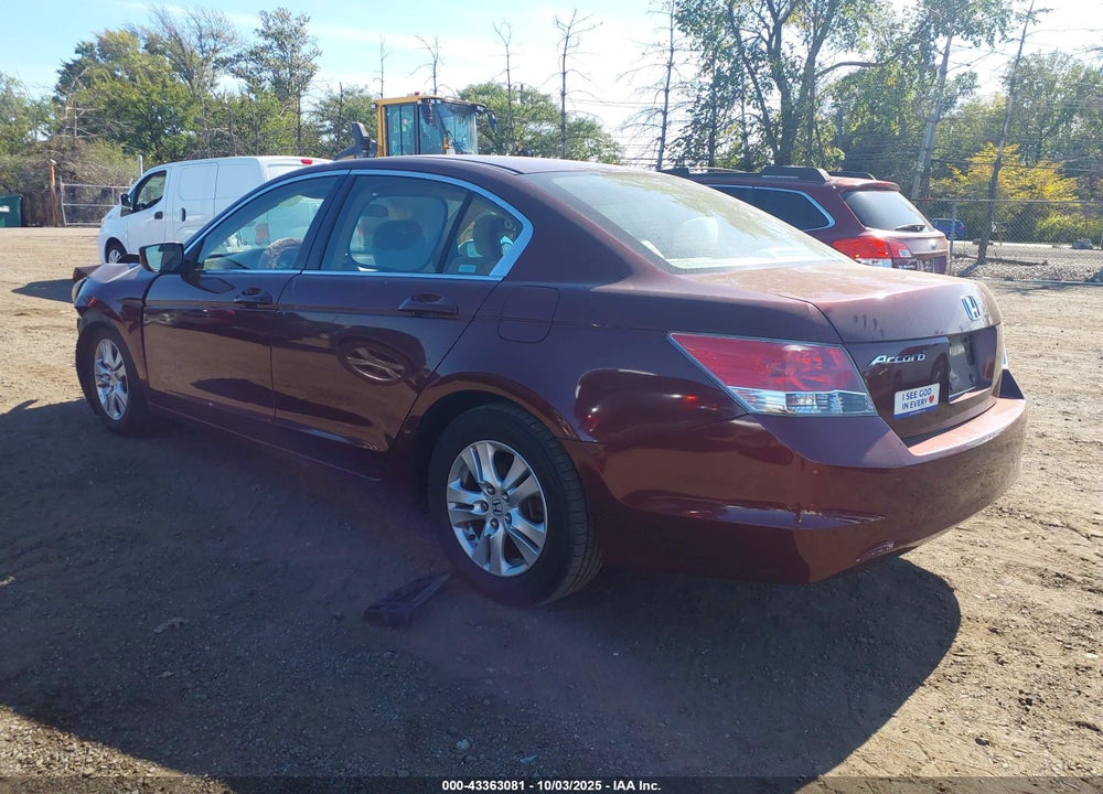 2009 HONDA ACCORD 2.4 LX-P VIN: 1HGCP26469A063787