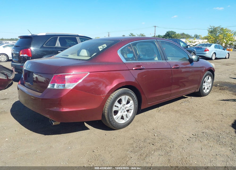 2009 HONDA ACCORD 2.4 LX-P VIN: 1HGCP26469A063787