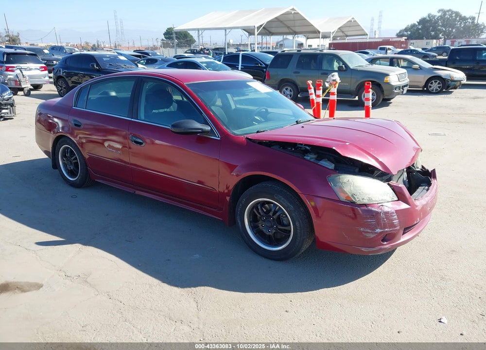 2005 NISSAN ALTIMA VIN: 1N4AL11D75N460758