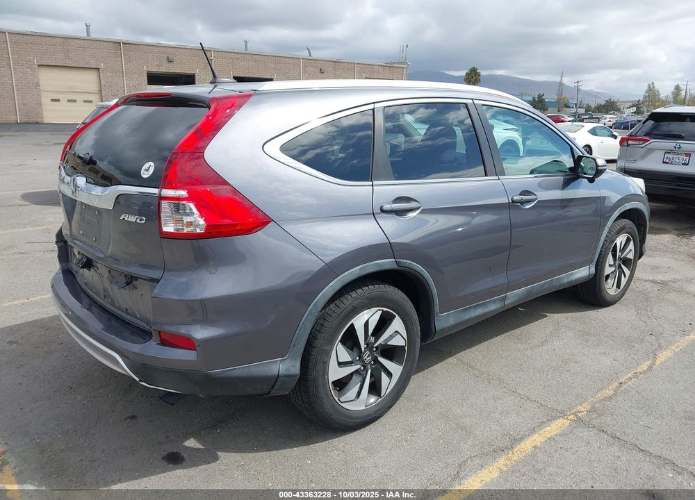 2016 HONDA CR-V VIN: 5J6RM4H96GL037580
