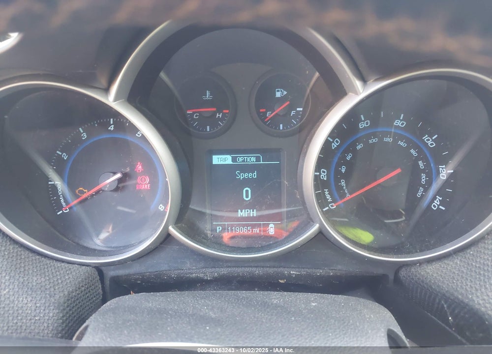 2014 CHEVROLET CRUZE VIN: 1G1PC5SB9E7455504