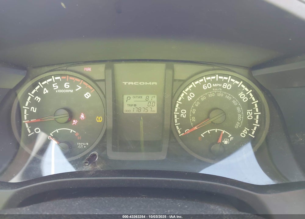 2016 TOYOTA TACOMA VIN: 5TFRX5GN7GX072753