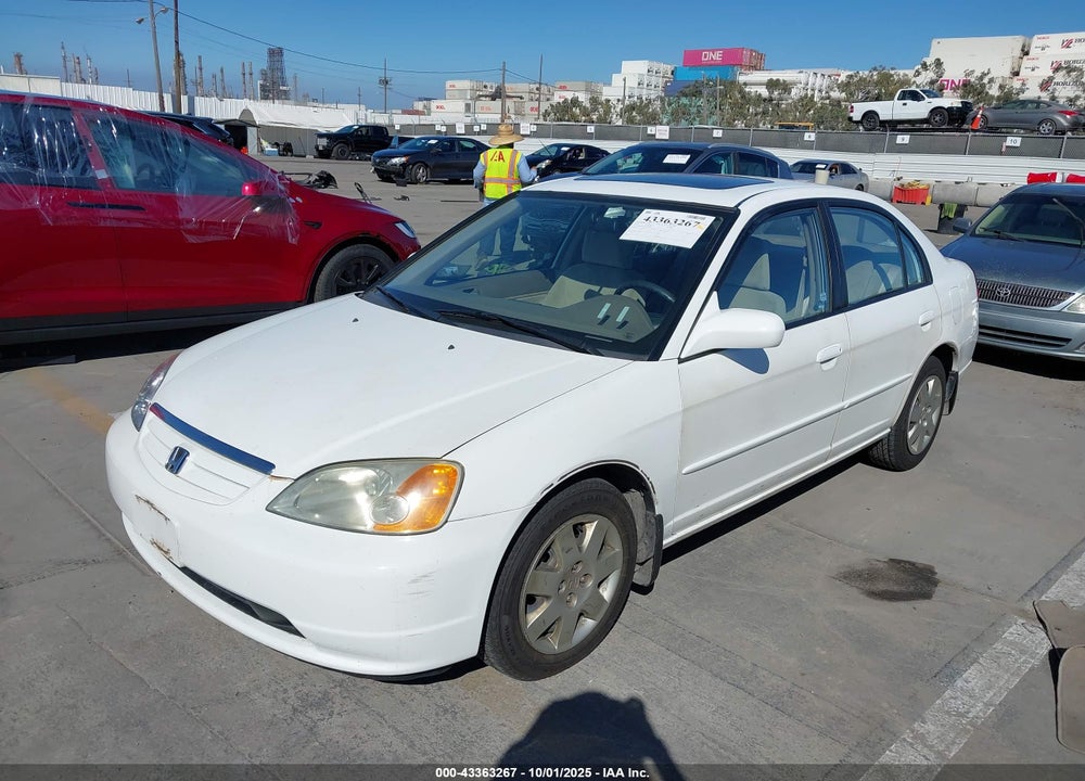 2001 HONDA CIVIC EX VIN: 2HGES267X1H588861