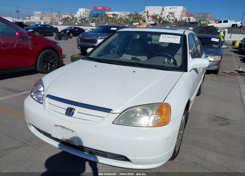 2001 HONDA CIVIC EX VIN: 2HGES267X1H588861