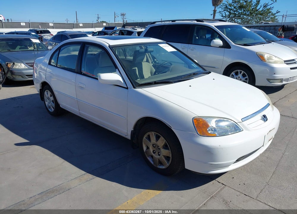 2001 HONDA CIVIC EX VIN: 2HGES267X1H588861