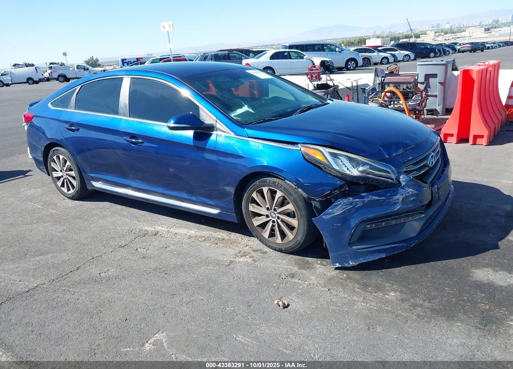2015 HYUNDAI SONATA SPORT VIN: 5NPE34AF8FH100334