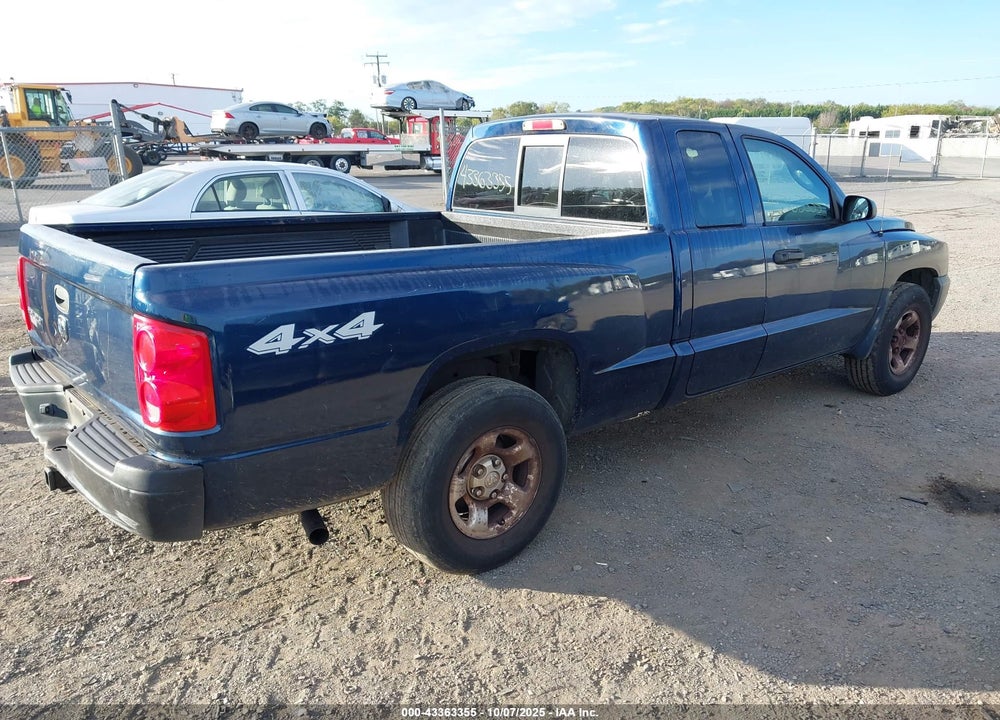 2005 DODGE DAKOTA ST VIN: 1D7HW22K05S250285