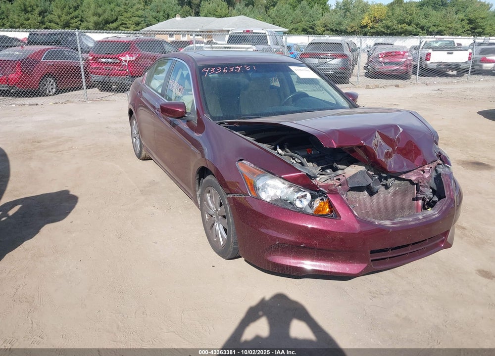 2012 HONDA ACCORD 2.4 EX VIN: 1HGCP2F78CA210340