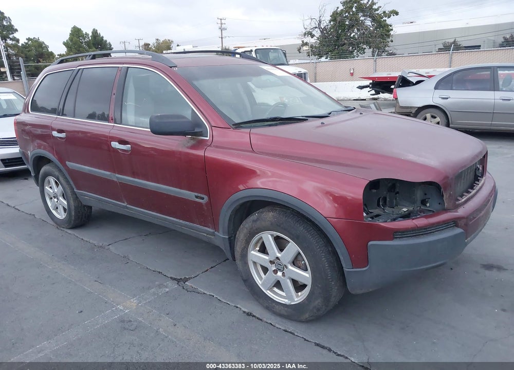 2004 VOLVO XC90 T6 VIN: YV1CZ91H741111215