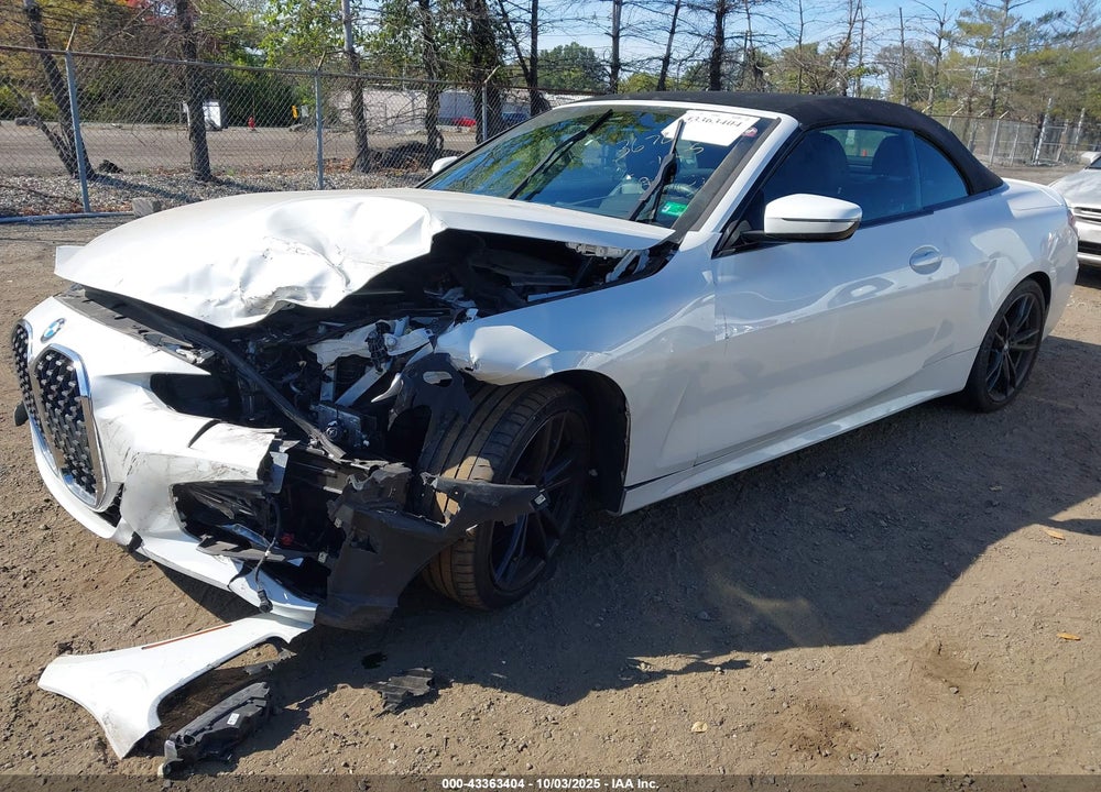 2022 BMW 430I VIN: WBA23AT09NCJ00084