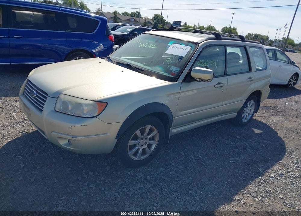 2007 SUBARU FORESTER 2.5X VIN: JF1SG65697H741642