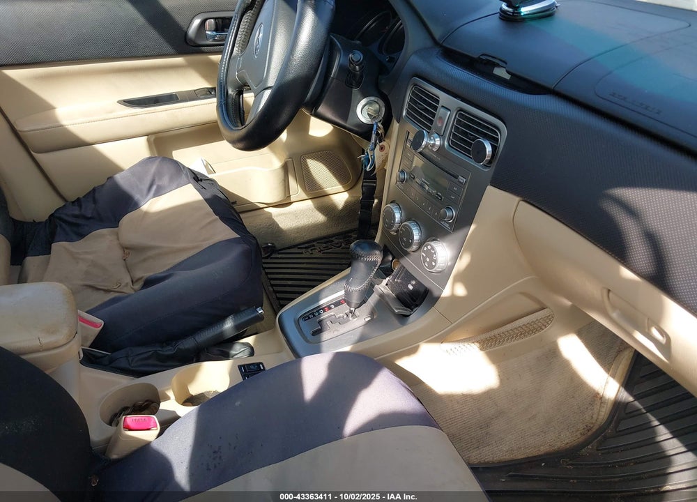 2007 SUBARU FORESTER 2.5X VIN: JF1SG65697H741642