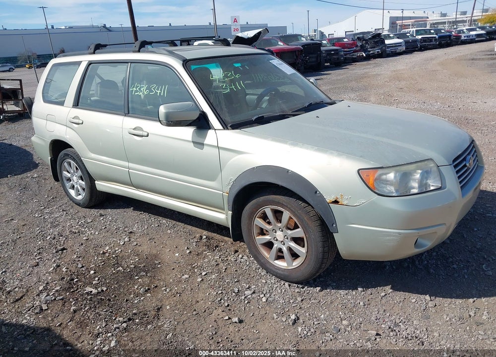 2007 SUBARU FORESTER 2.5X VIN: JF1SG65697H741642
