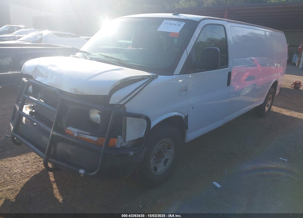 2014 CHEVROLET EXPRESS 2500 WORK VAN VIN: 1GCWGGFA7E1136786