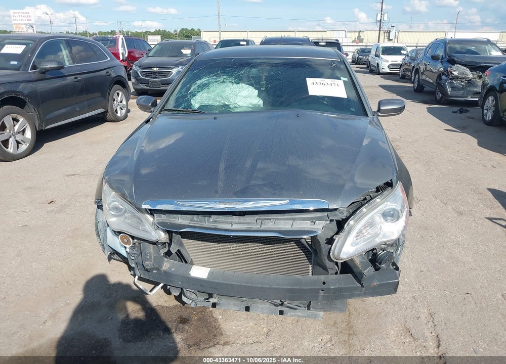 2012 CHRYSLER 200 VIN: 1C3CCBBGXCN234037