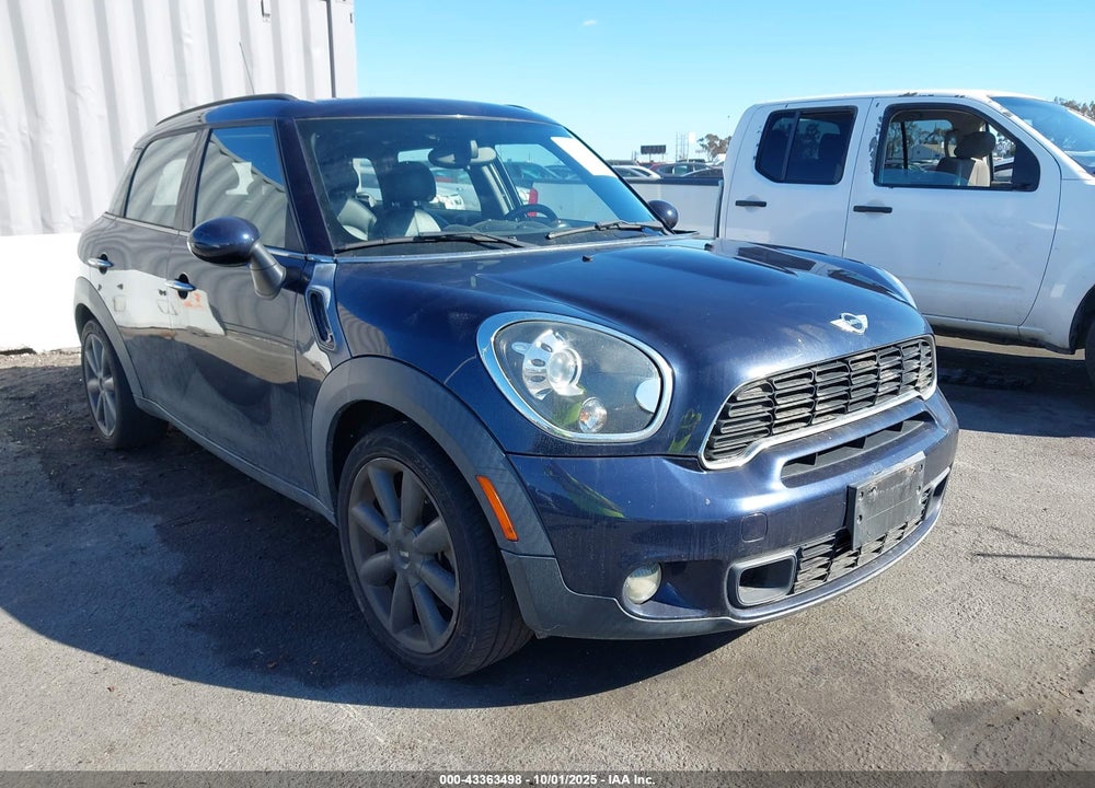 2012 MINI COOPER S COUNTRYMAN VIN: WMWZC3C50CWL84674