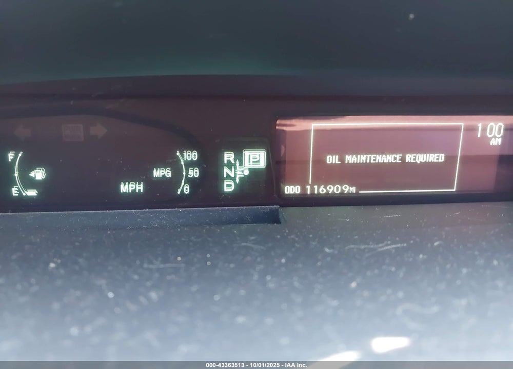 2010 TOYOTA PRIUS II VIN: JTDKN3DU5A0204724