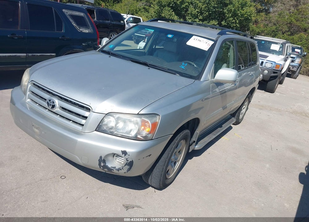 2006 TOYOTA HIGHLANDER VIN: JTEGP21AX60122852