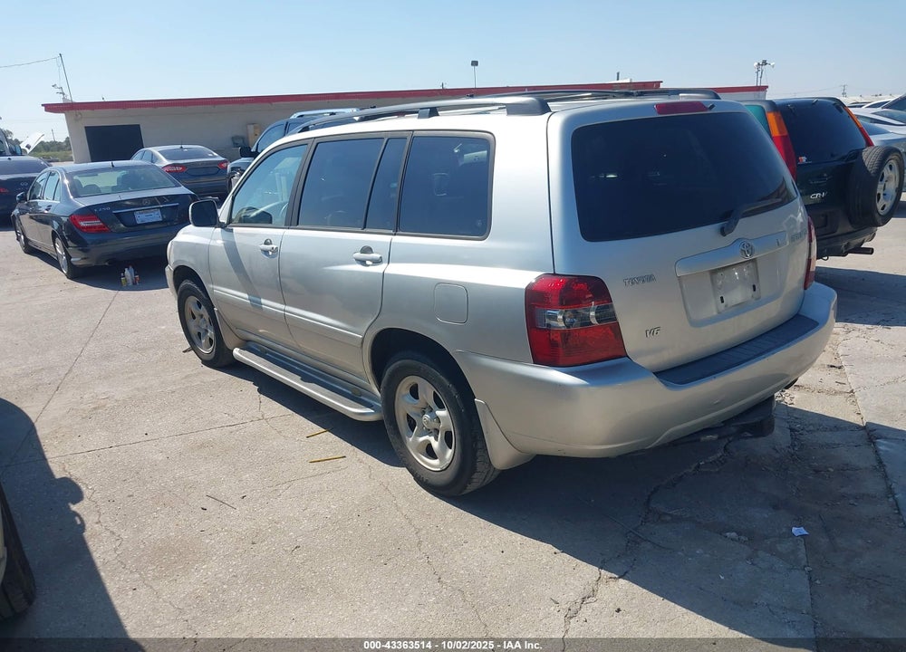 2006 TOYOTA HIGHLANDER VIN: JTEGP21AX60122852