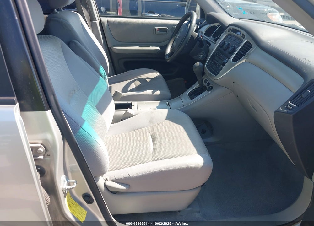 2006 TOYOTA HIGHLANDER VIN: JTEGP21AX60122852