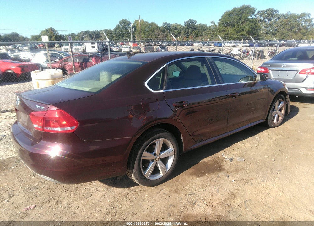 2012 VOLKSWAGEN PASSAT VIN: 1VWBN7A35CC102521