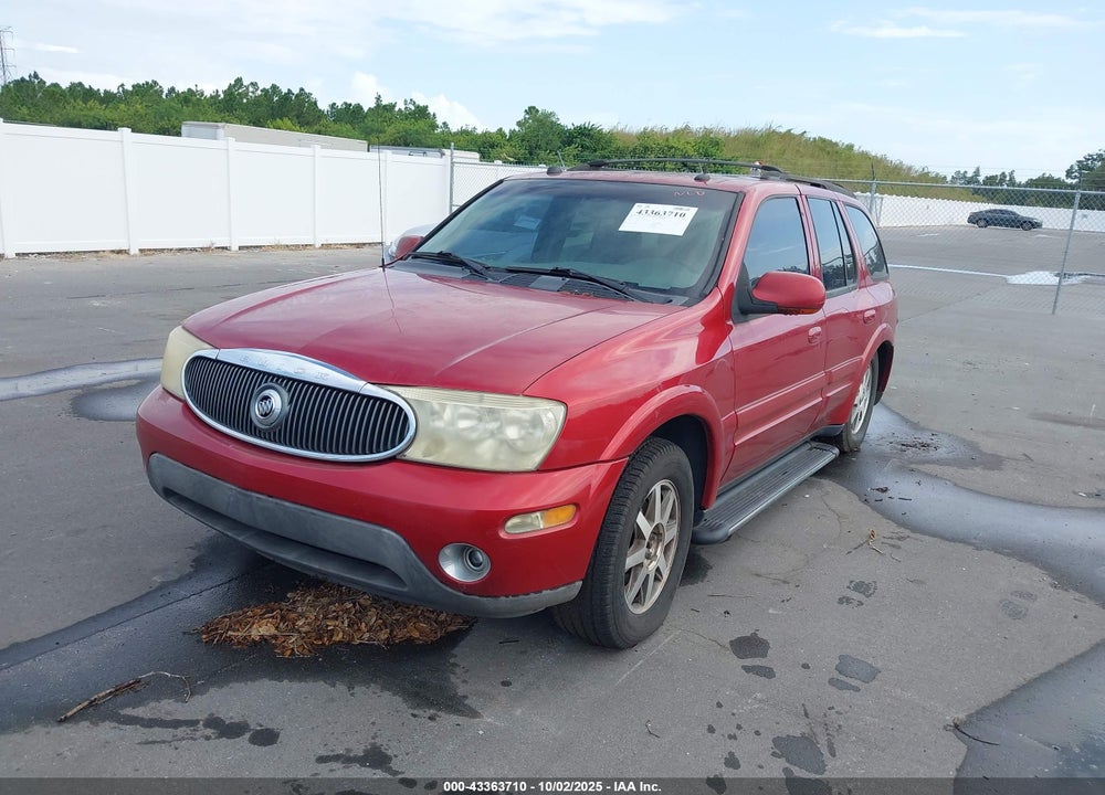 2005 BUICK RAINIER CXL VIN: 5GAET13M652182219