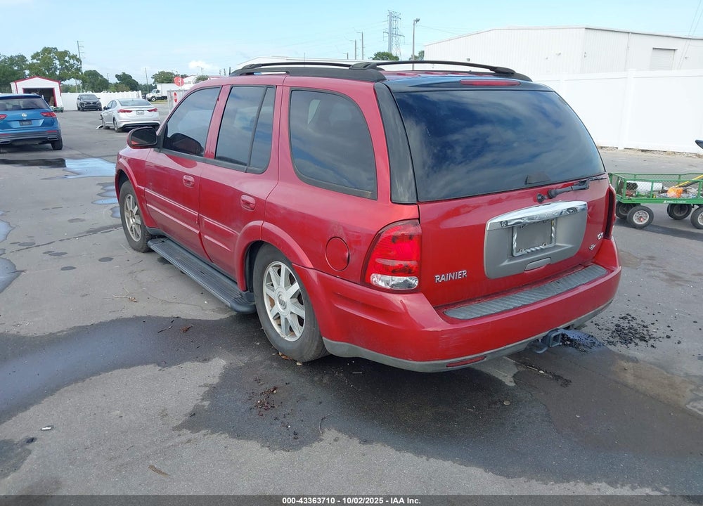 2005 BUICK RAINIER CXL VIN: 5GAET13M652182219