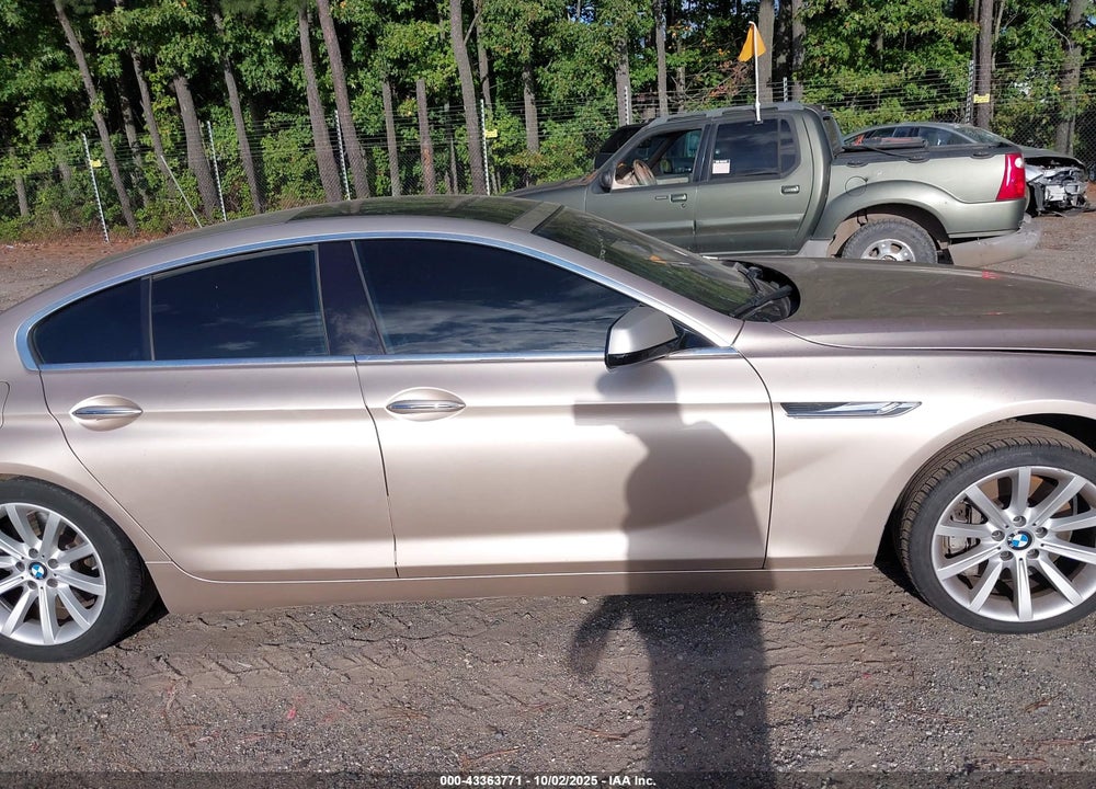 2013 BMW 640I GRAN COUPE VIN: WBA6A0C50DDZ04120