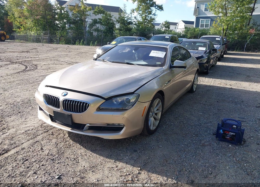 2013 BMW 640I GRAN COUPE VIN: WBA6A0C50DDZ04120