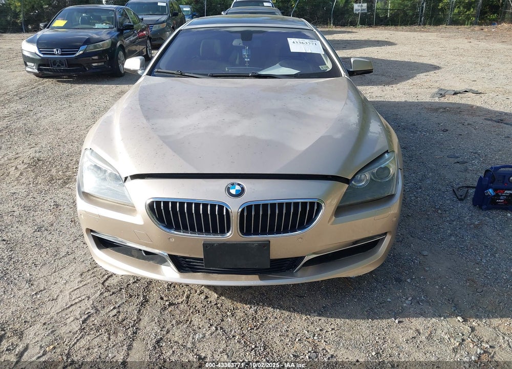 2013 BMW 640I GRAN COUPE VIN: WBA6A0C50DDZ04120