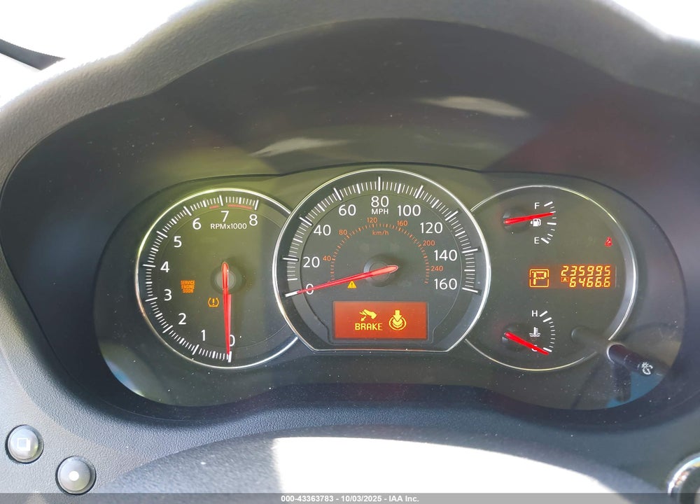 2011 NISSAN MAXIMA 3.5 SV VIN: 1N4AA5AP3BC833972