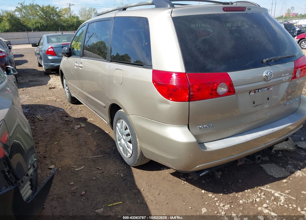 2007 TOYOTA SIENNA LE VIN: 5TDZK23CX7S066422
