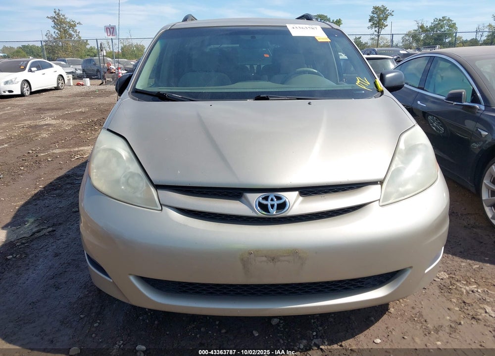 2007 TOYOTA SIENNA LE VIN: 5TDZK23CX7S066422
