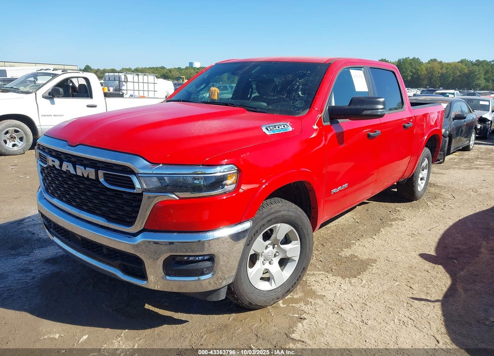 2025 RAM 1500 BIG HORN 4X4 5'7 BOX VIN: 1C6RRFFGXSN719869