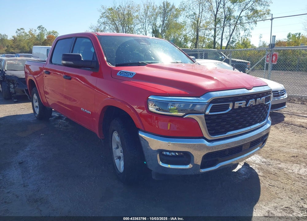 2025 RAM 1500 BIG HORN 4X4 5'7 BOX VIN: 1C6RRFFGXSN719869
