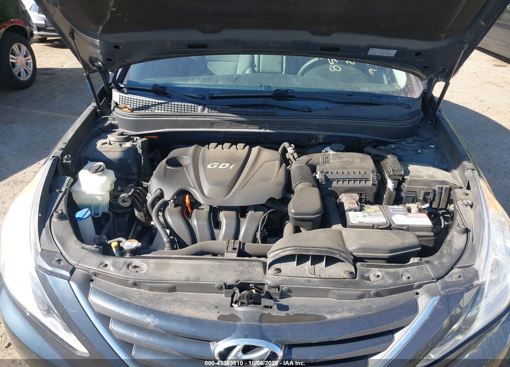2014 HYUNDAI SONATA GLS VIN: 5NPEB4AC0EH869627