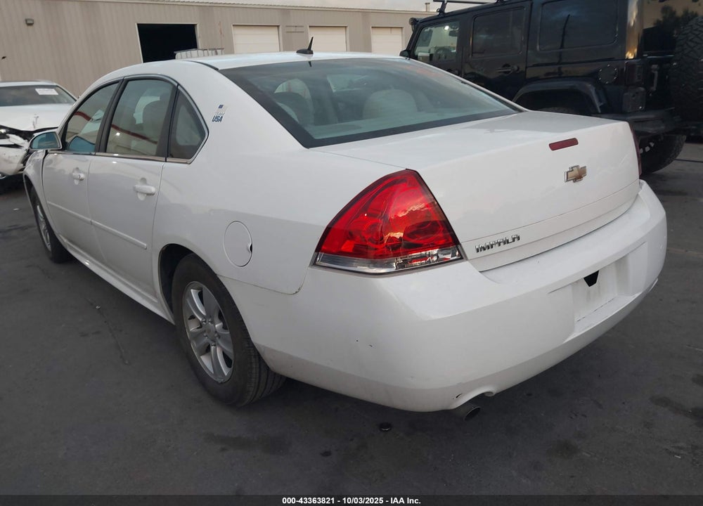 2012 CHEVROLET IMPALA LS VIN: 2G1WA5E39C1142307