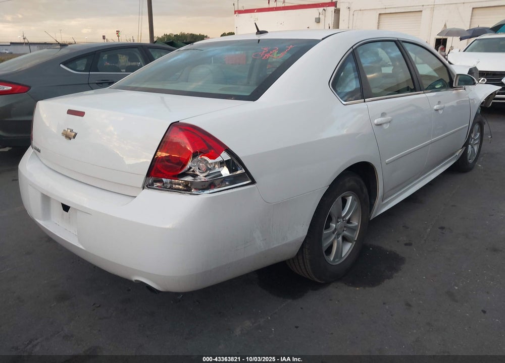 2012 CHEVROLET IMPALA LS VIN: 2G1WA5E39C1142307